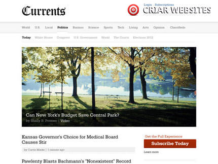 Currents - templates WordPress WooThemes