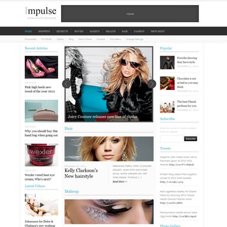 Impulse - Clean Magazine Theme