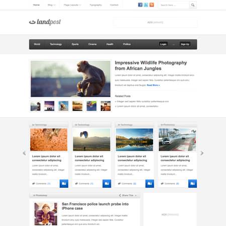 Landpost - Premium WordPress Magazine