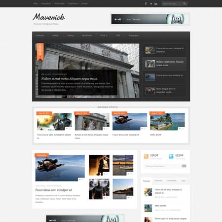 Maverick - Blog/Magazine WordPress Theme